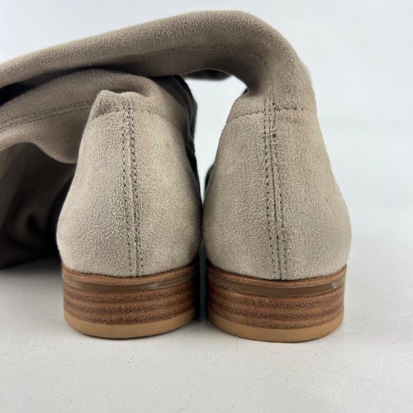 Gianni Bini Womens Fremaux Over the Knee Boots Taupe Tan Microsuede OTK size 6 - Picture 7 of 13